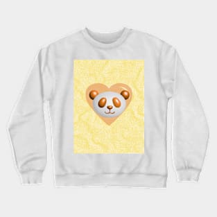 yellow panda Crewneck Sweatshirt